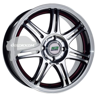 

Литые диски N2O 6,5x16/5x114,3 D66,1 ET40 Y4601 Черный+серебристый, Y4601