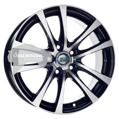 

Литые диски N2O 7x17/5x114,3 D60,1 ET39 Y6207 Черный+серебристый, Y6207
