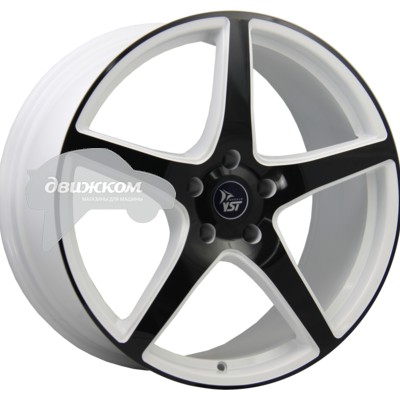 

Литые диски YST 7x17/5x114,3 D66,1 ET40 X-9 Белый+черный, X-9