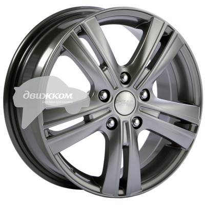 

Литые диски Скад 6x16/5x114,3 D67,1 ET54 Багира Серый, Багира