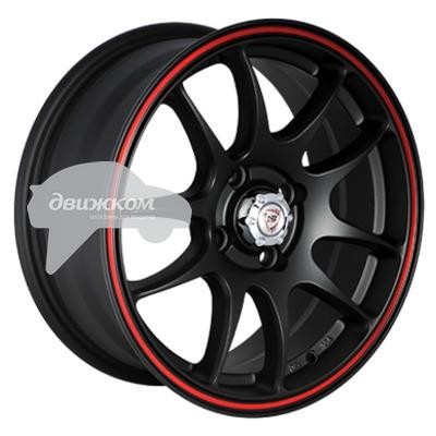 

Литые диски NZ 6x14/4x98 D58,6 ET38 SH524 Черный+серебристый+красный