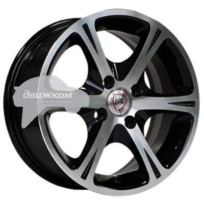 

Литые диски NZ 6x14/4x98 D58,6 ET38 SH261 Черный+серебристый, SH261