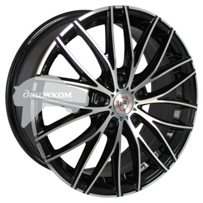 

Литые диски NZ 6x14/4x100 D56,6 ET49 F-28 Черный+серебристый, F-28