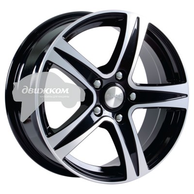 

Литые диски Скад 6,5x16/5x114,3 D67,1 ET45 Sakura Черный+серебристый, Sakura