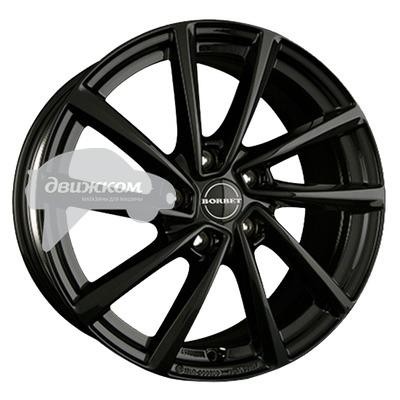 

Литые диски Borbet 7x16/5x112 D57,1 ET48 V Черный+серебристый