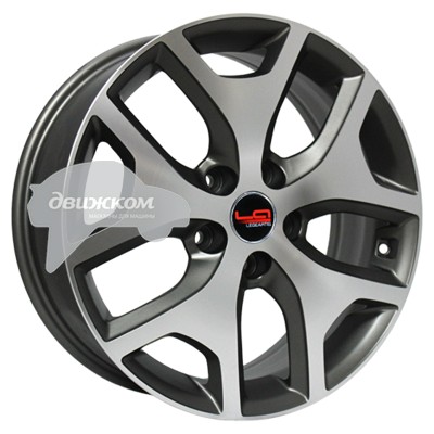 

Литые диски LegeArtis Concept 7x18/5x114,3 D67,1 ET41 Concept-KI528 Черный+серебристый