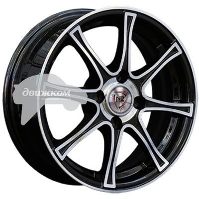 

Литые диски NZ 5,5x14/4x100 D73,1 ET39 SH607 Черный+серебристый, SH607