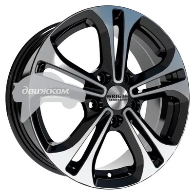 

Литые диски Скад 6,5x16/5x114,3 D67,1 ET50 KL-271 Черный+серебристый, KL-271