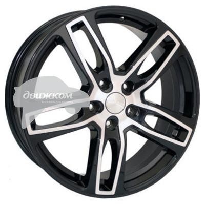 

Литые диски Скад 7x18/5x114,3 D67,1 ET42 Женева Черный+серебристый, Женева