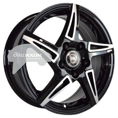 

Литые диски NZ 6,5x15/4x98 D58,6 ET35 SH661 Черный+серебристый