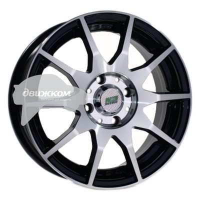 

Литые диски N2O 5,5x14/4x100 D60,1 ET43 Y737 Черный+серебристый, Y737