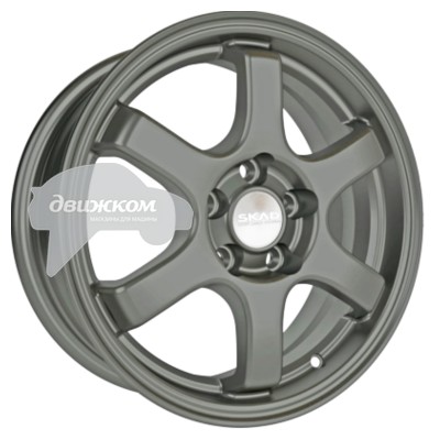 

Литые диски Скад 6x15/4x100 D67,1 ET38 Киото Серый