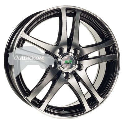 

Литые диски N2O 6,5x16/5x114,3 D67,1 ET43 Y4816 Черный+серебристый, Y4816