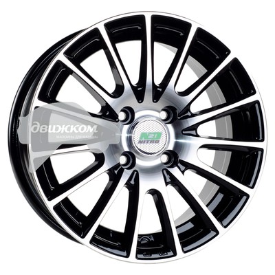 

Литые диски N2O 6x14/5x100 D57,1 ET35 Y3136 Черный+серебристый, Y3136