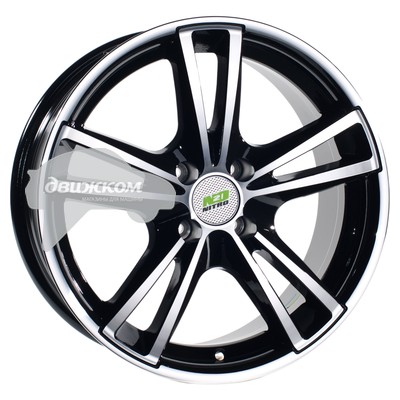 

Литые диски N2O 5,5x13/4x100 D73,1 ET35 Y236 Черный+серебристый, Y236
