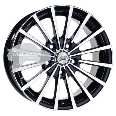 

Литые диски N2O 6,5x15/4x98 D58,6 ET32 Y241 Черный+серебристый, Y241