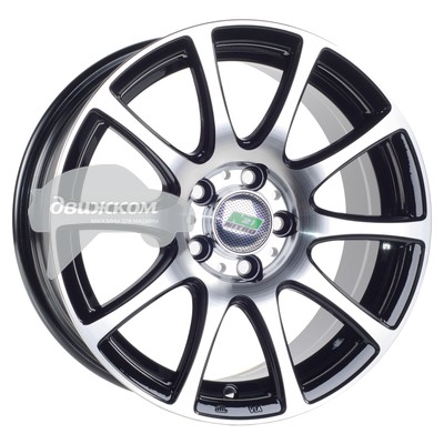 

Литые диски N2O 7,5x17/5x112 D66,6 ET40 Y1010 Черный+серебристый, Y1010