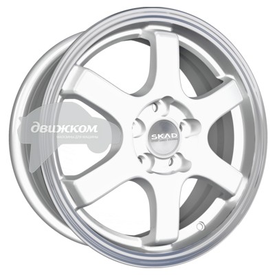 

Литые диски Скад 6x15/4x100 D67,1 ET45 Киото Белый, Киото