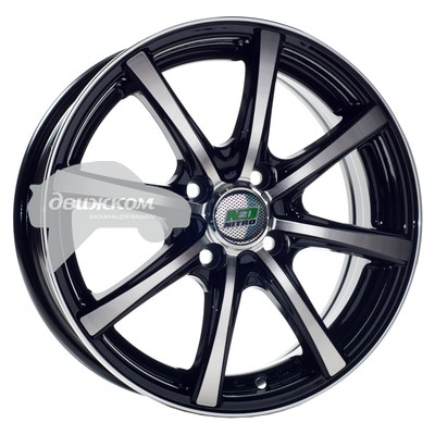 

Литые диски N2O 6,5x16/5x108 D63,3 ET50 Y4809 Черный+серебристый, Y4809
