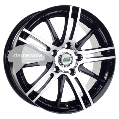

Литые диски N2O 6x14/4x98 D58,6 ET38 Y663 Черный+серебристый, Y663