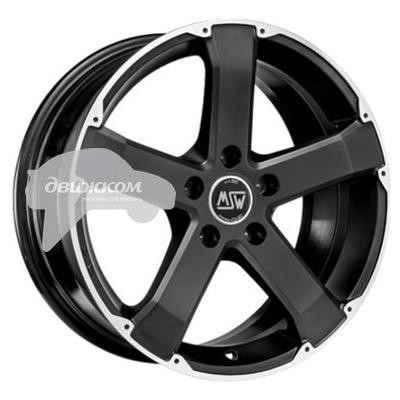 

Литые диски MSW 8x18/5x150 D110,6 ET35 45 Черный+серебристый, 45