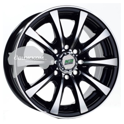 

Литые диски N2O 7,5x17/5x114,3 D60,1 ET39 Y3102 Черный+серебристый, Y3102
