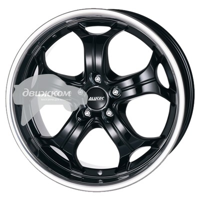 

Литые диски Alutec 9x20/5x114,3 D76,1 ET35 Boost Черный+серебристый