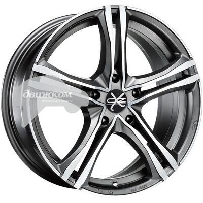 

Литые диски OZ 8x18/5x114,3 D75 ET45 X5B Графит, X5B
