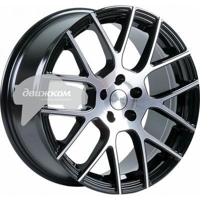 

Литые диски Скад 8x18/5x100 D57,1 ET35 Стилетто Черный+серебристый, Стилетто