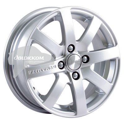 

Литые диски Скад 5,5x14/4x100 D67,1 ET43 Динамит Серебристый