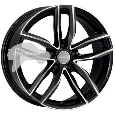 

Литые диски MAK 8x19/5x112 D66,45 ET42 Sarthe Черный+серебристый, Sarthe