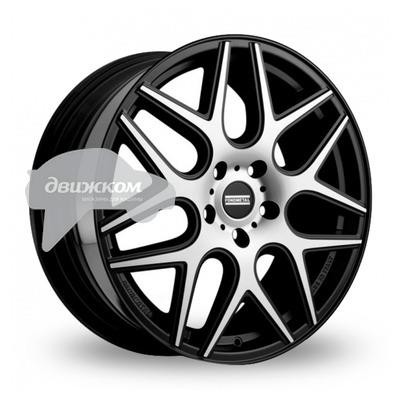 

Литые диски Fondmetal 8,5x20/5x114,3 D75 ET35 STC-MS Черный+серебристый, STC-MS