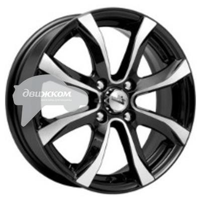 

Литые диски iFree 6x15/4x114,3 D67,1 ET45 Дайс Черный+серебристый, Дайс