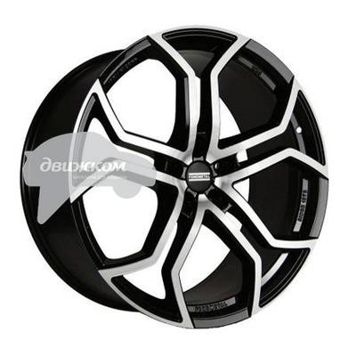 

Литые диски Fondmetal 9x20/5x150 D110,2 ET35 9XR Черный+серебристый, 9XR