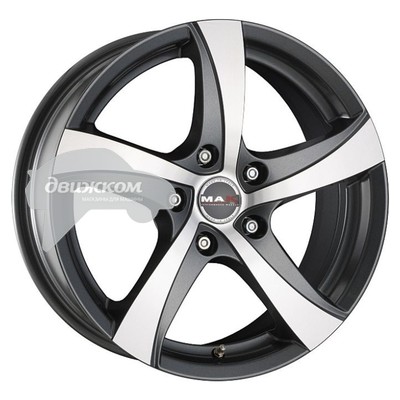 

Литые диски MAK 8x17/5x100 D72 ET35 Mistral Графит