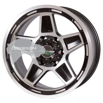 

Литые диски PDW 8x16/5x150 D110,1 ET20 Hercules (5220/01) Серебристый+черный