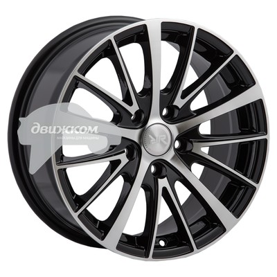 

Литые диски Race Ready 6,5x15/4x100 D73,1 ET38 CSS3173 Черный+серебристый, CSS3173