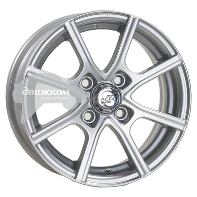 

Литые диски Aero 5,5x13/4x98 D58,5 ET35 A1598 (КС598) Серебристый