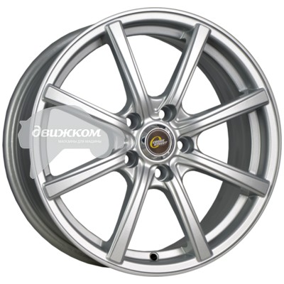 

Литые диски CrossStreet 6x15/4x100 D54,1 ET48 Y4809 Серый