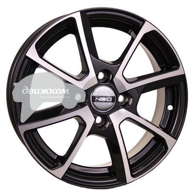 

Литые диски Neo 6x15/4x100 D60,1 ET48 538 Черный+серебристый, 538