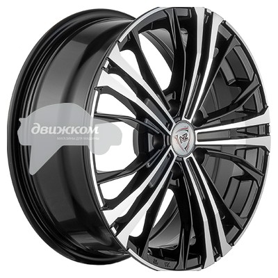 

Литые диски NZ 6,5x16/5x114,3 D60,1 ET45 F-4 Черный+серебристый, F-4