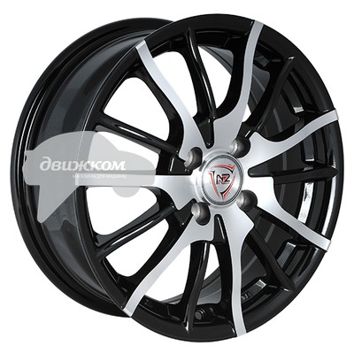 

Литые диски NZ 6x15/4x100 D60,1 ET48 F-5 Черный+серебристый, F-5