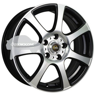 

Литые диски CrossStreet 6,5x16/4x108 D63,3 ET37,5 Y283 Черный+серебристый