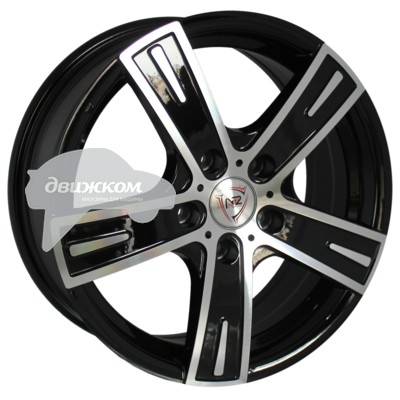 

Литые диски NZ 6x15/4x100 D60,1 ET36 F-16 Черный+серебристый, F-16