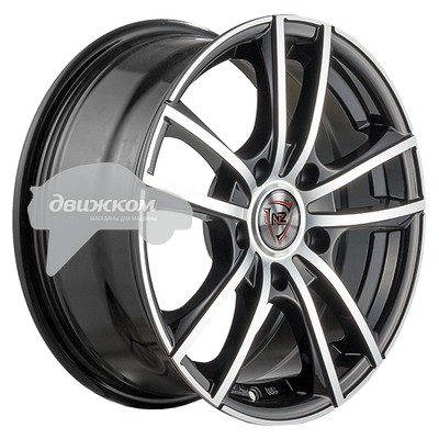

Литые диски NZ 6x14/4x100 D73,1 ET40 F-20 Черный+серебристый, F-20