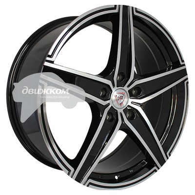 

Литые диски NZ 6,5x16/5x114,3 D60,1 ET45 F-1 Черный+серебристый, F-1
