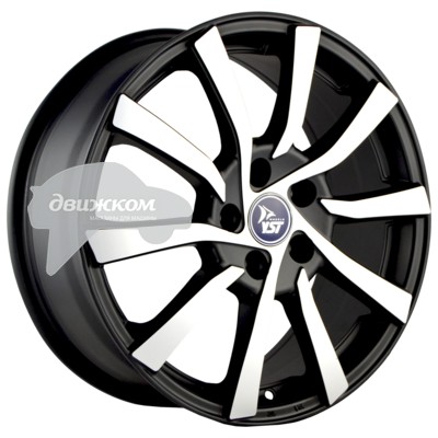 

Литые диски YST 7x17/5x114,3 D67,1 ET35 X-11 Черный+серебристый, X-11