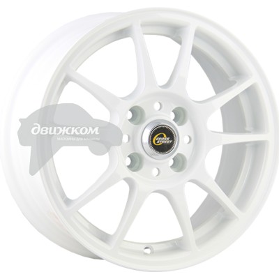 

Литые диски CrossStreet 6,5x16/5x105 D56,6 ET39 CR-07 Белый