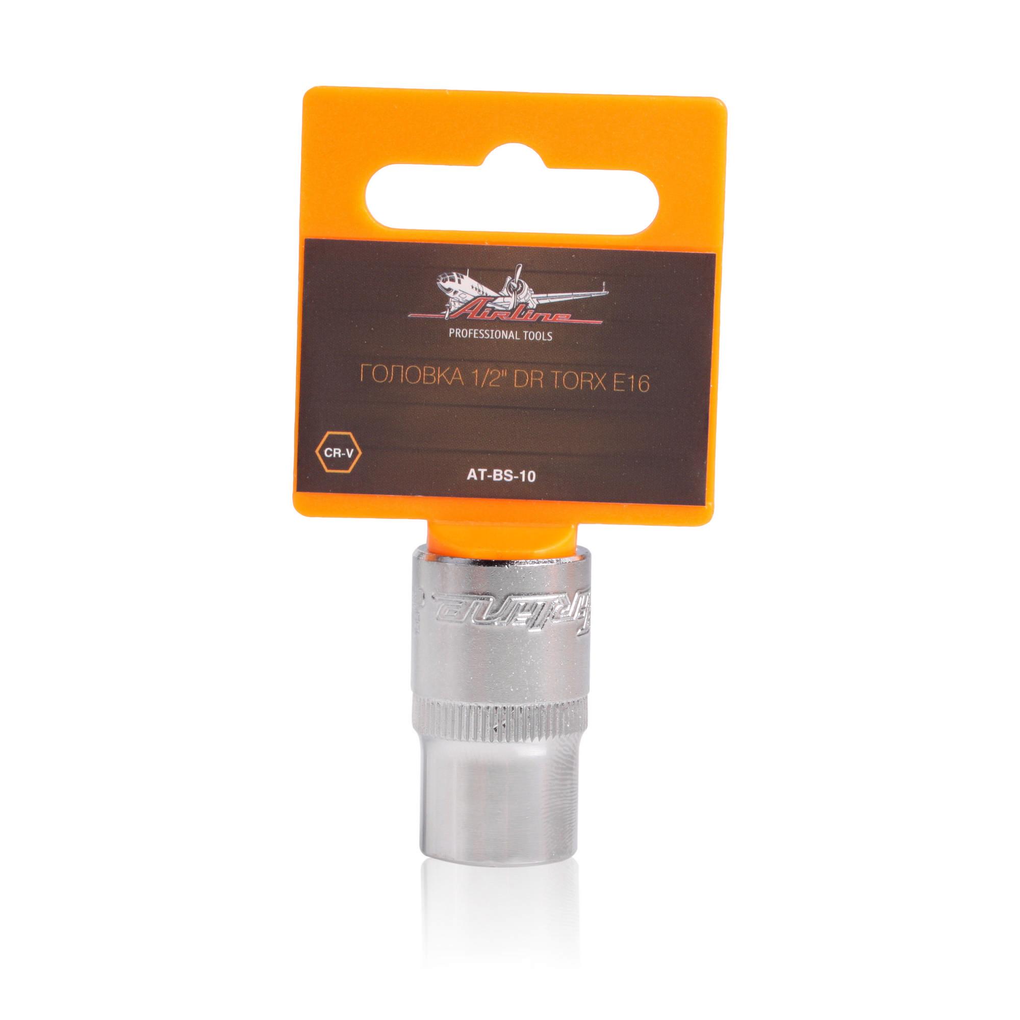 

Головка 1/2" DR TORX E16 AIRLINE