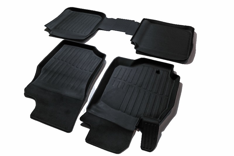 

Коврики в салон SRTK Mitsubishi Lancer IX (2000-2010) резина черные